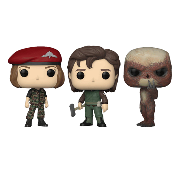 Stranger Things Robin / Steve / Vecna 3-Pack Walmart Exclusive