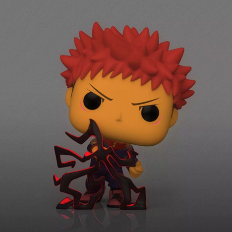 Jujutsu Kaisen Yuji Itadori GITD, Megumi Fushguro, Nobara Kugisaki and Satoru Gojo Gamestop Exclusive 4-Pack