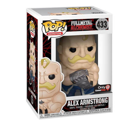 Fullmetal Alchemist Alex Armstrongs Gamestop Exclusive