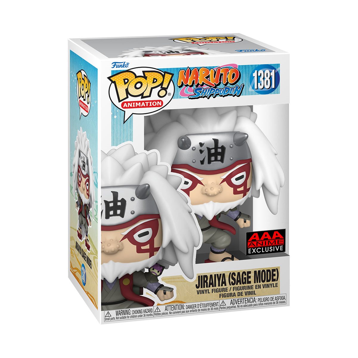 Naruto: Shippuden Jiraiya (Sage Mode) AAA Anime Exclusive