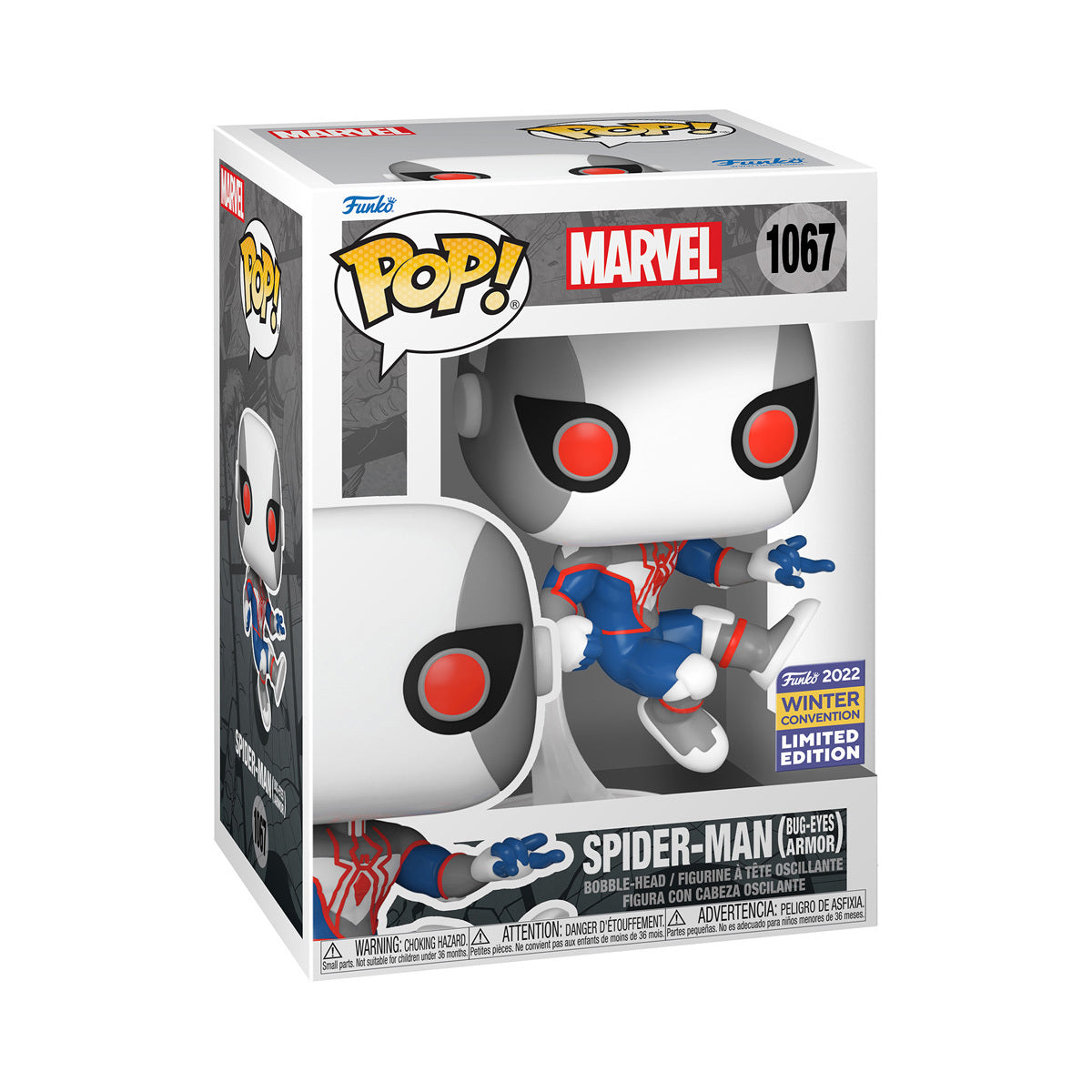 Marvel Spider-Man (Bug-Eyes Armor) Winter Convention Exclusive